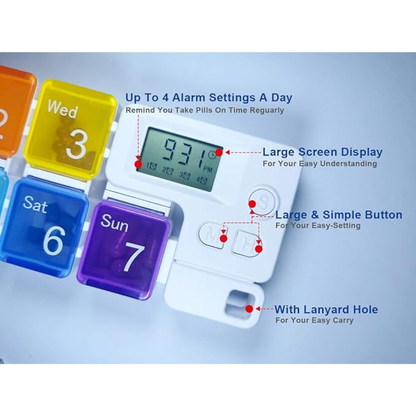 GuardianPill™ — Pastillero Inteligente con Alarma
